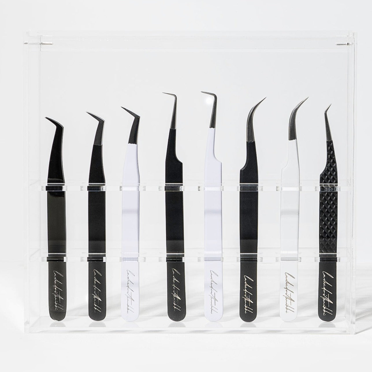 ACRYLIC TWEEZER STAND